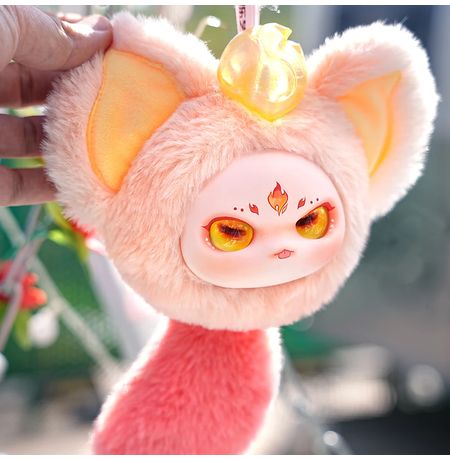 Случайная мягкая игрушка-брелок Maytree's Dumia Lucky Sprites Fluffy Pendant Series 11 см (Лицензия) изображение 2