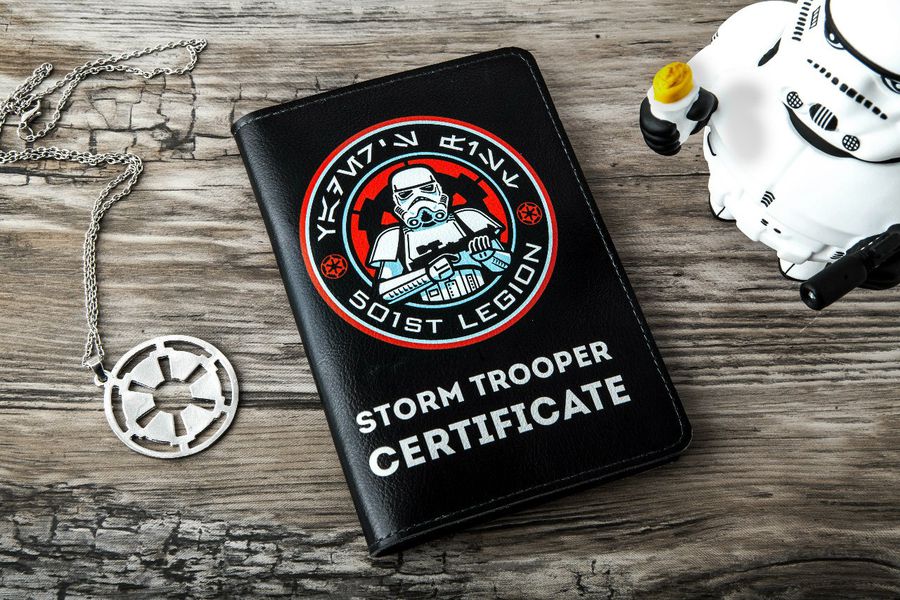 Обложка для паспорта Stormtrooper Certificate