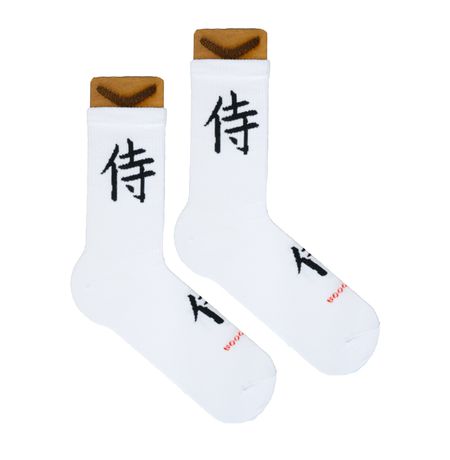 Носки Самурай (размер 34-39), белые, BOOOMERANGS изображение 2