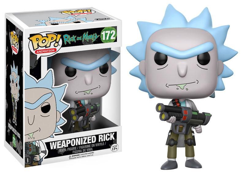 Фигурка POP! Рик и Морти - Рик с оружием (Rick and Morty - Weaponized Rick)