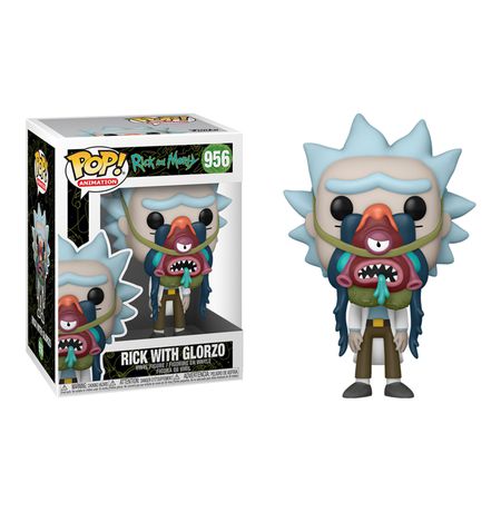 Фигурка Funko POP! Рик и Морти - Рик с Глорзо (Rick with Glorzo - Rick & Morty)