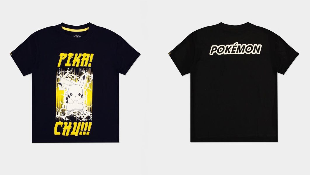 Футболка Пикачу - Покемон (Pika! Chu! - Pokemon)