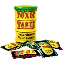 Конфеты Toxic Waste Hazardously Sour Candy
