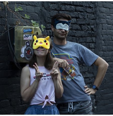 Маска для сна Пикачу Покемон (Pikachu Pokemon) изображение 3