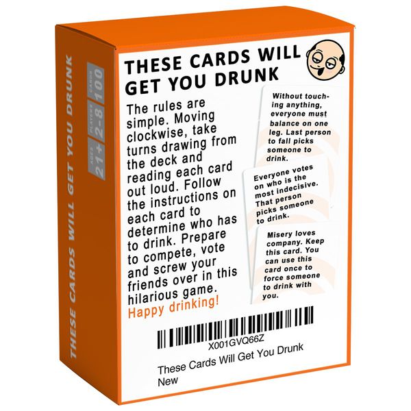 Настольная игра These Cards Will Get You Drunk - Эти карты сделают тебя пьяным изображение 2