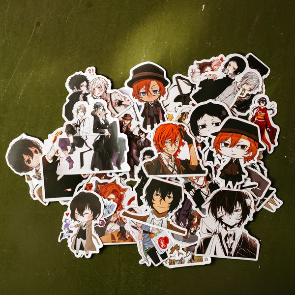 Стикеры Проза бродячих псов (Bungou Stray Dogs)