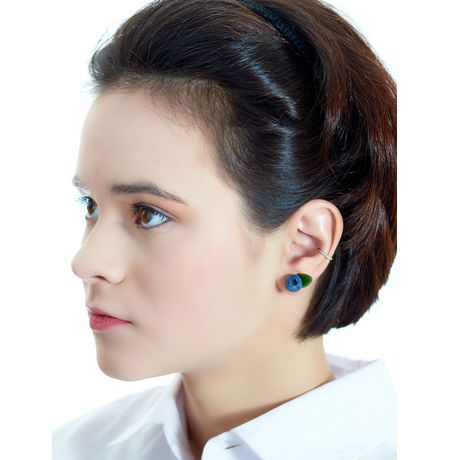 Серьги Черника изображение 3