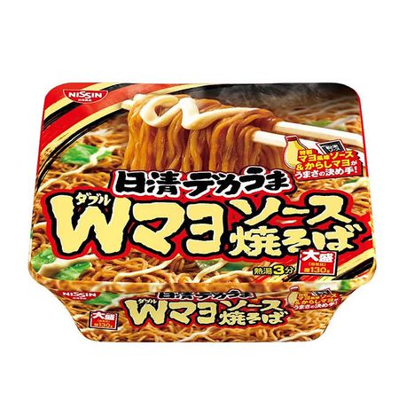 Лапша Nissin Якисоба с курицей и капустой в горчично-майонезном соусе, 150 г