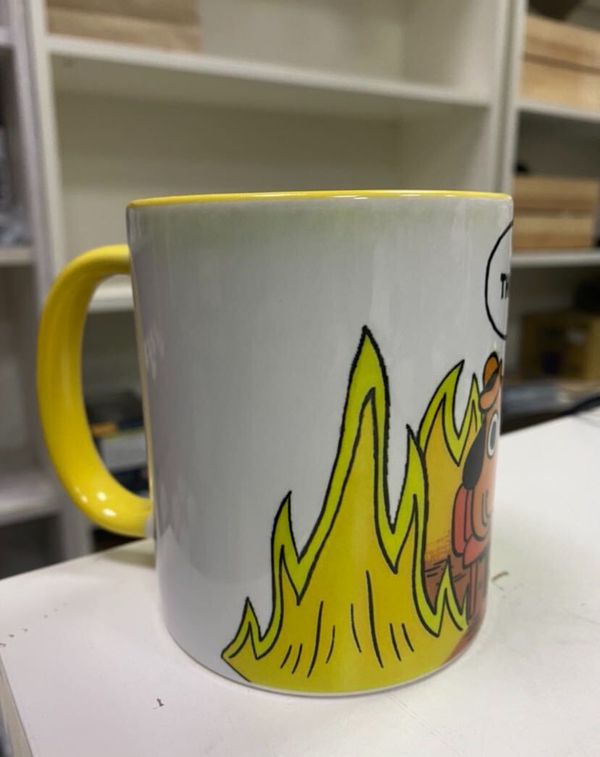 Кружка Все хорошо (This Is Fine) УЦЕНКА изображение 2