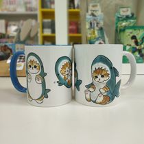 Кружка Котики Мофусанд Акулы