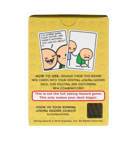 Дополнение №2  к игре Joking Hazard (100 карт) изображение 2