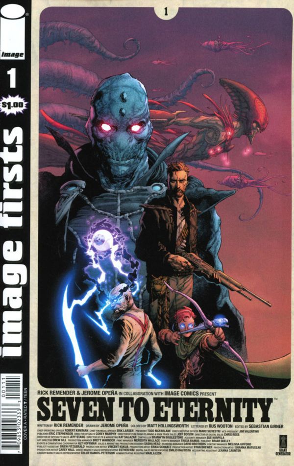 Image Firsts: Seven to Eternity #1
