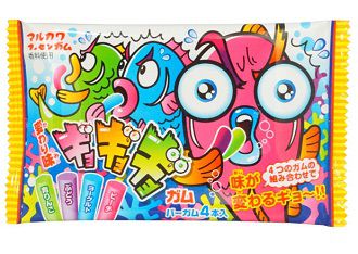 Жевательная резинка Marukawa Crazy Fish (меняющая вкус) 12,6 г