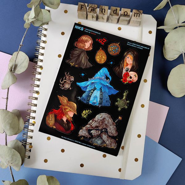 Стикеры Elder Ring наклейки NKS