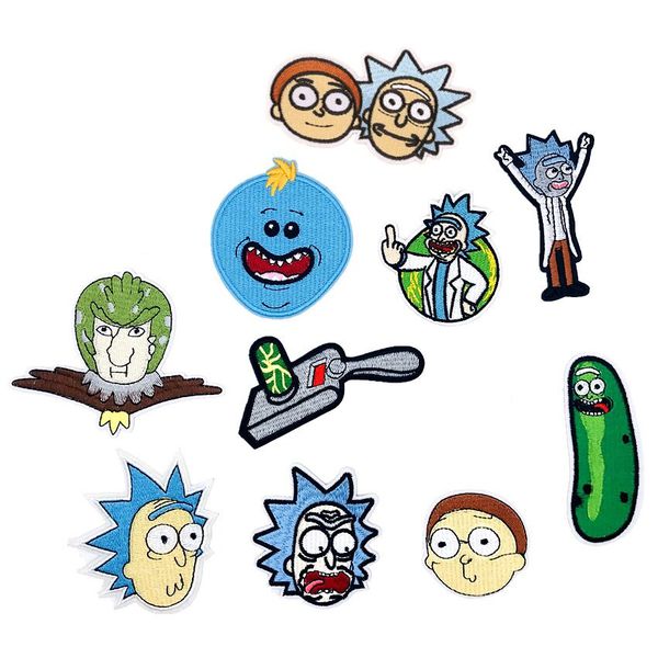 Набор нашивок Рик и Морти (Rick and Morty)