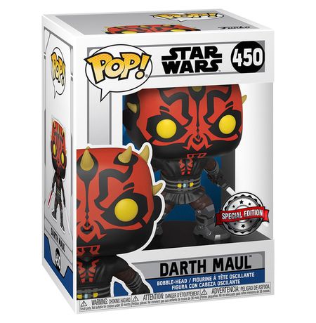 Фигурка Funko POP! Звездные Войны - Дарт Мол Эксклюзив (Star Wars - Darth Maul) Exclusive изображение 2