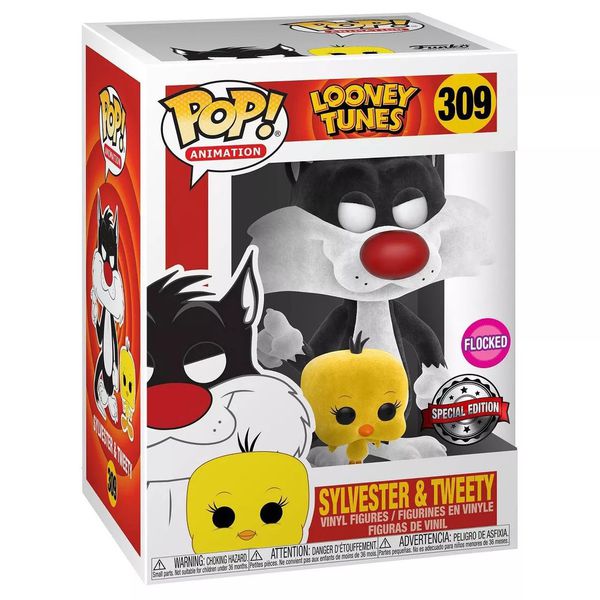 Набор фигурки Funko POP! и футболка Сильвестр и Твити (Sylvester & Tweety) Exclusive изображение 4