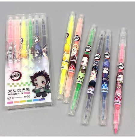 Набор маркеров Клинок, рассекающий демонов (Demon Slayer)