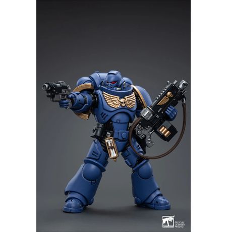 Фигурка Warhammer 40000 - Ультрамарин Заступник (Ultramarines Intercessors JOYTOY) 1:18 изображение 3
