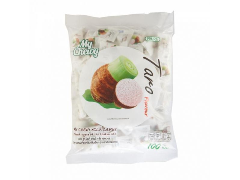 Конфеты My Chewy Milk со вкусом таро, 360 гр (пакет)