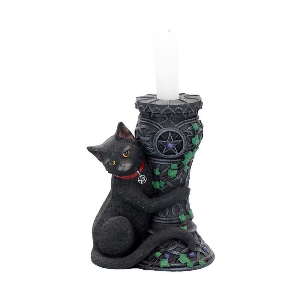 Подставка для свечи - Миднайт кот