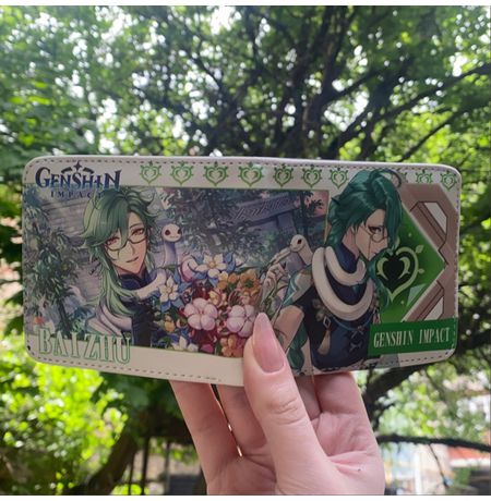 Кошелек Геншин Импакт - Бай Чжу (Genshin Impact - Baizhu) изображение 3