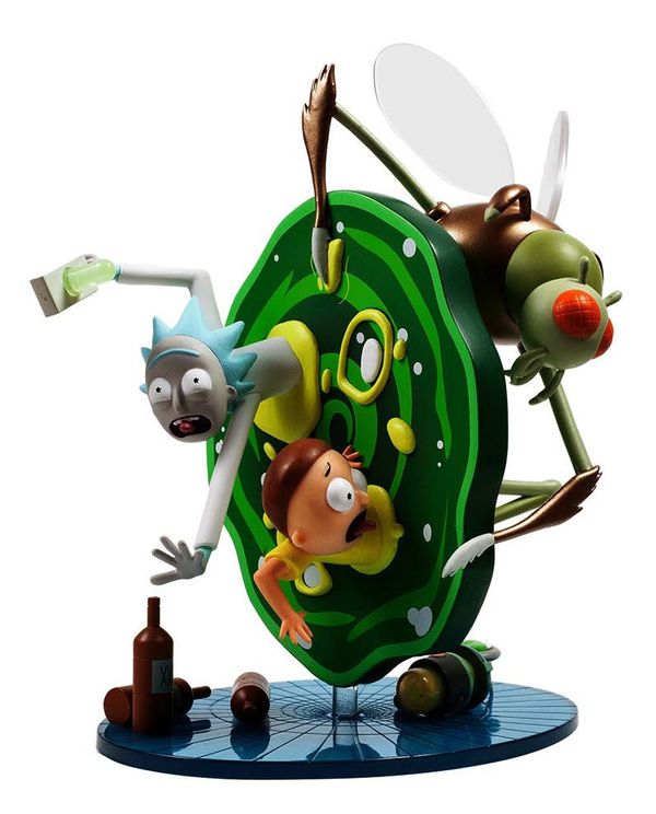 Фигурка Рик и Морти в портале (Rick and Morty)