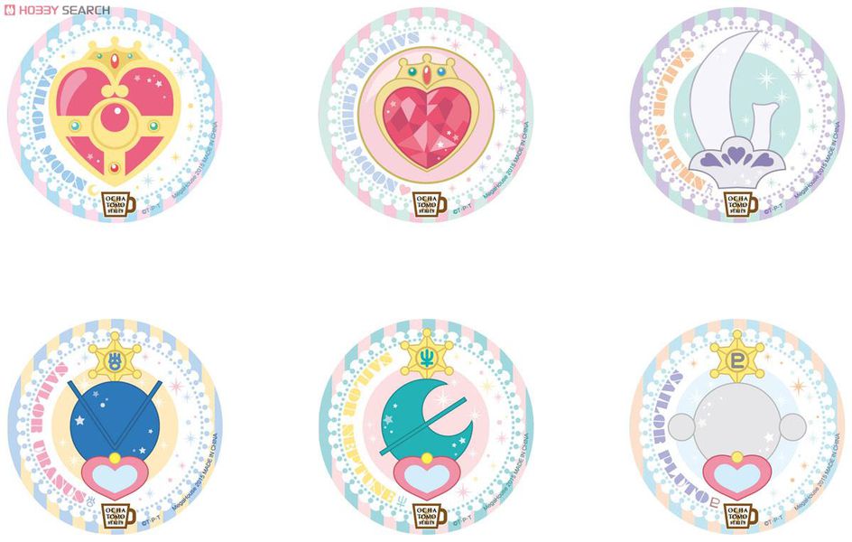 Случайная фигурка Сейлор Мун и подставка для стакана (Sailor Moon) 4 cm изображение 2