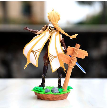 Фигурка Геншин Импакт - Итер Путешественник (Genshin Impact - Aether) 20 см изображение 3