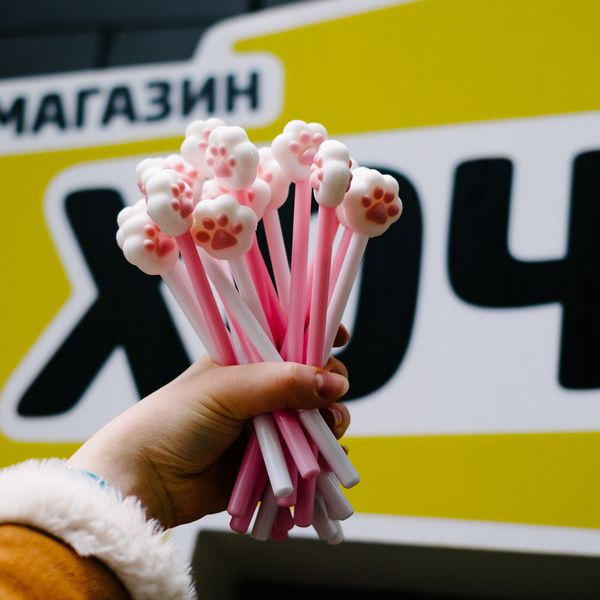 Случайная ручка Лапка котика изображение 3