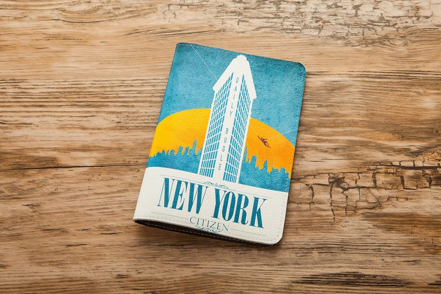 Обложка на паспорт Человек-Паук, New York Citizen изображение 2