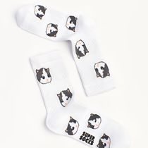 Носки SUPER SOCKS Кот Not hehe/hehe паттерн  (размер 40-45)