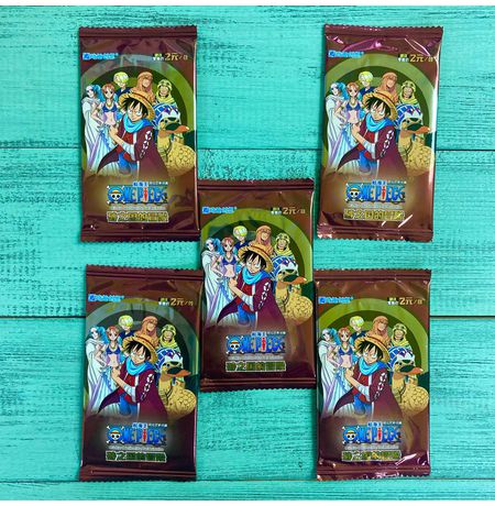 Коллекционные карточки One Piece Категория А+ Набор из 5 бустеров (Большой Куш) изображение 2