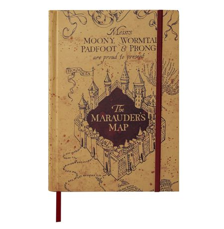 Блокнот Гарри Поттер - Карта Мародеров (Harry Potter)