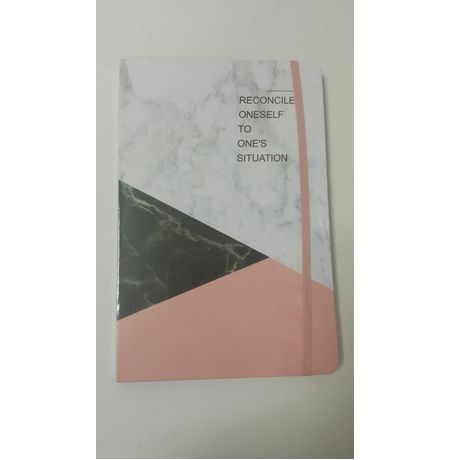 Блокнот Мрамор с цитатой 
