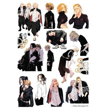 Стикеры Токийские мстители (Tokyo Revengers)
