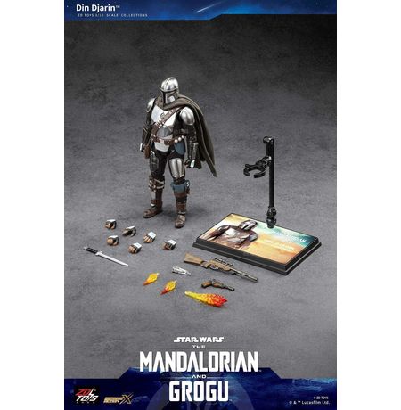 Статуэтка подвижная Звездные Войны - Мандалорец (Star Wars The Mandalorian ZD Toys) 19 см лицензия изображение 2