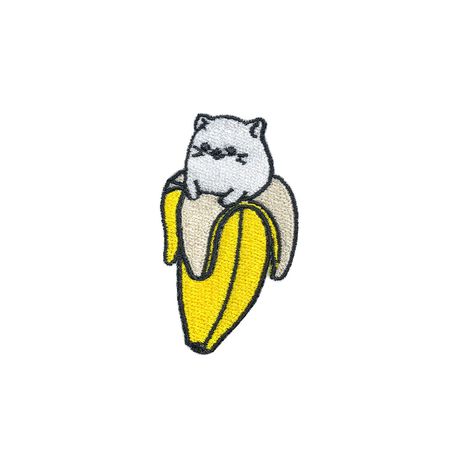 Нашивка Кот в банане (Бананька)