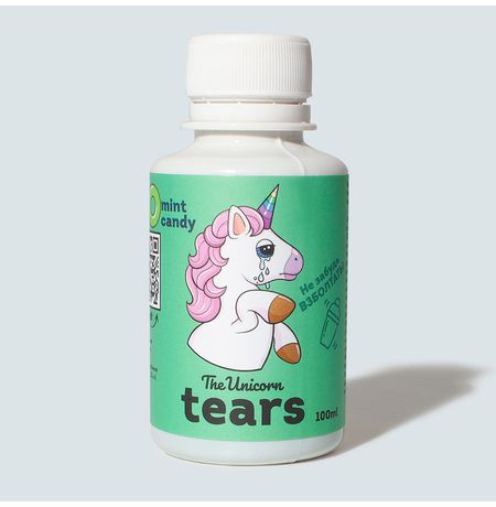 Сироп The Unicorn tears, Mint Candy, с блестками