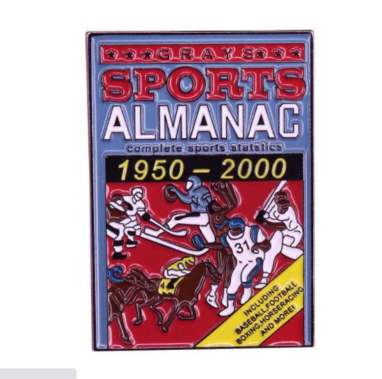 Значок Назад в будущее 2 - Спортивный альманах (Back To The Future 2)