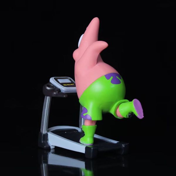 Фигурка Губка Боб Квадратные Штаны - Патрик спортсмен (Spongebob Squarepants - Patrick Star) изображение 3