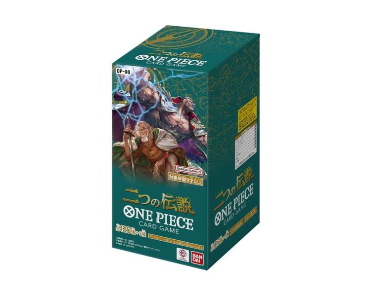 Коллекционные карточки One Piece Card Game - Two Legends (OP-08) 6 карт лицензия (на японском)