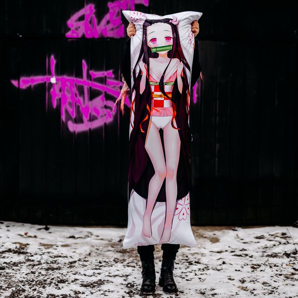 Дакимакура Незуко Камадо - Клинок Рассекающий Демонов (Nezuko Kamado - Demon Slayer) изображение 3