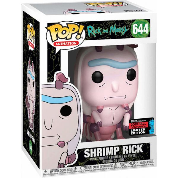 Фигурка Funko POP! Рик И Морти - Рик Креветка Эксклюзив (Rick & Morty - Shrimp Rick Exc)