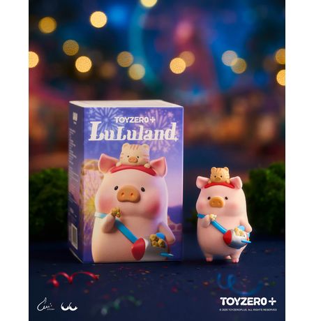 Случайная фигурка Свинка Лулу - LuLu the Piggy LuLuLand Series 6 см лицензия изображение 2