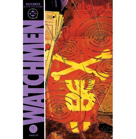 Watchmen #5 (1986, отличное состояние FN+)