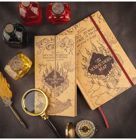 Блокнот Гарри Поттер - Карта Мародеров (Harry Potter) изображение 2