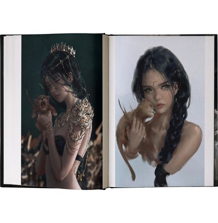 Артбук Призрачный Клинок. Иллюстрации WLOP (GhostBlade) изображение 7