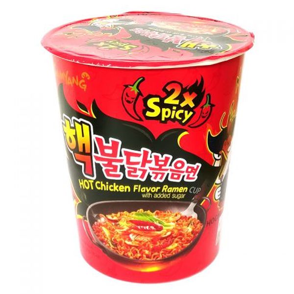 Лапша Samyang супер острая x2 Spicy со вкусом курицы