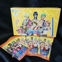 Коллекционные карточки One Piece Tier 1 - 5 штук в бустере (Большой Куш) Бокс с Мугиварами